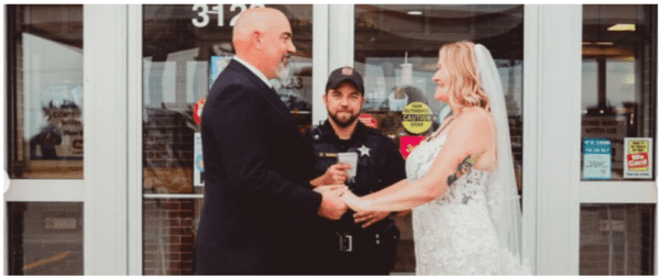 A Wisconsin Couple Took their Wedding Photos at a C-Store